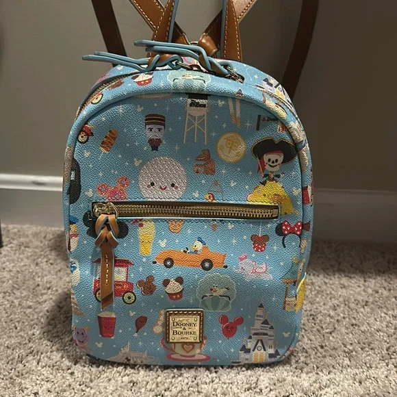 Dooney and Bourke x Disney Jerrod Maruyama “Walk in the Park” Mini Backpack NWT Disney x Jerrod Maruyama Walk in the Park by Dooney & Bourke main image 4
